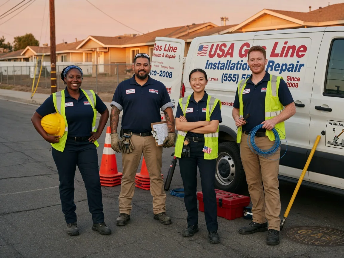 Gas Line Installation company in Hawk Point, MO
